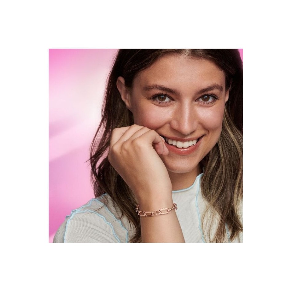 ME Rose Gold Link Chain Pandora NZ Bracelet