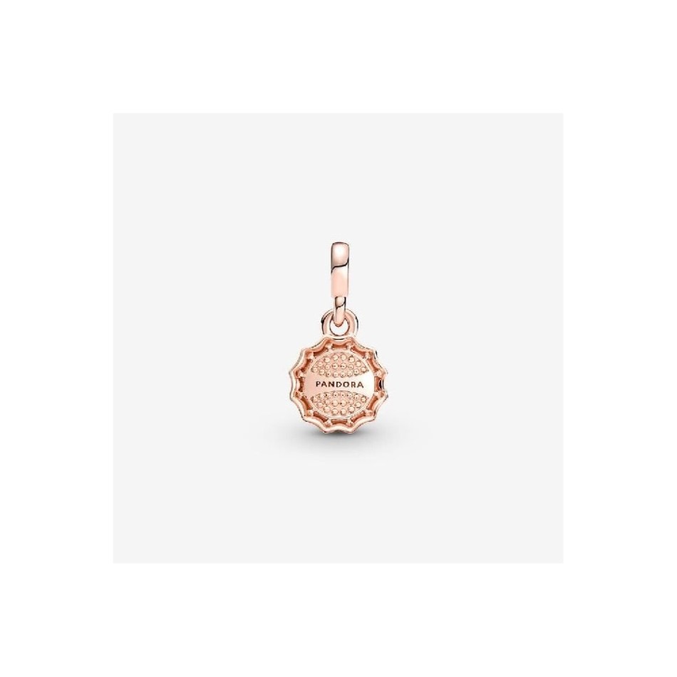 ME Rose Gold Lucky Bottle Cap Mini Dangle Pandora NZ