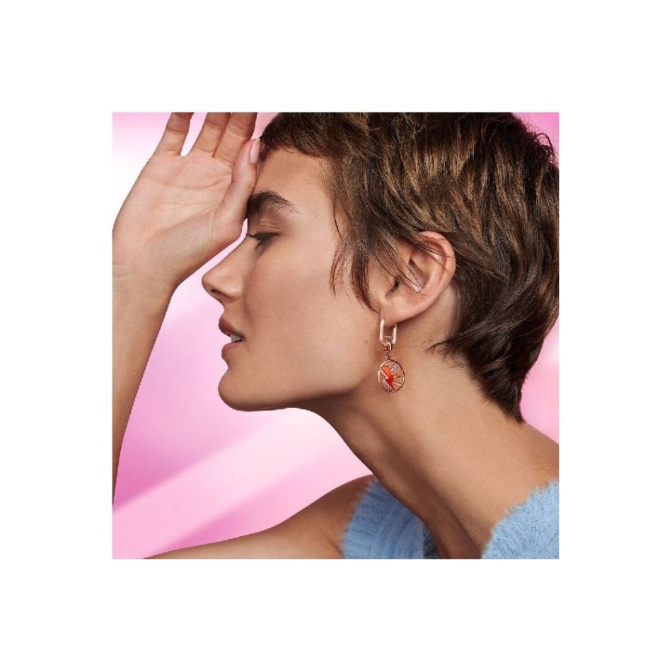 ME Rose Gold Single Link Earring Pandora NZ