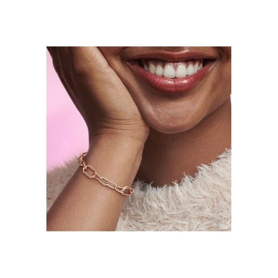 ME Rose Gold Small Link Chain Bracelet Pandora NZ