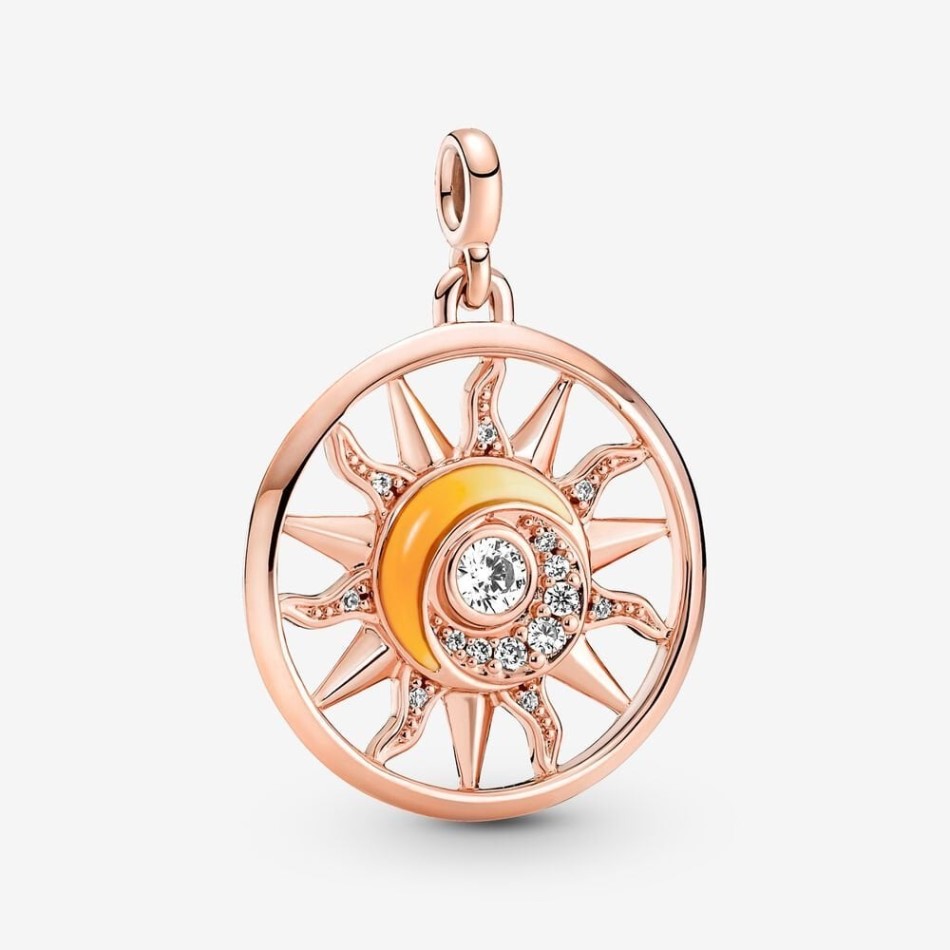 ME Rose Sun Power Medallion Pandora NZ