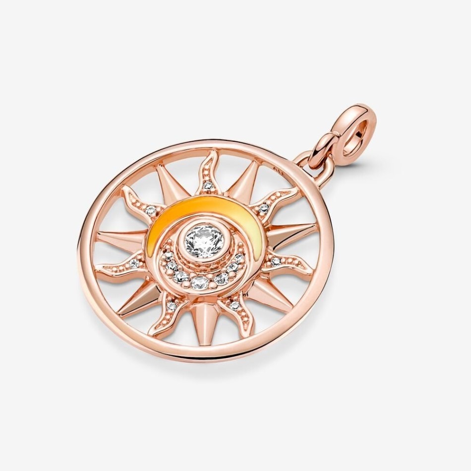 ME Rose Sun Power Medallion Pandora NZ
