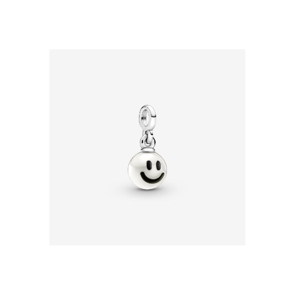 ME Silver Happy Mini Dangle Charm Pandora NZ