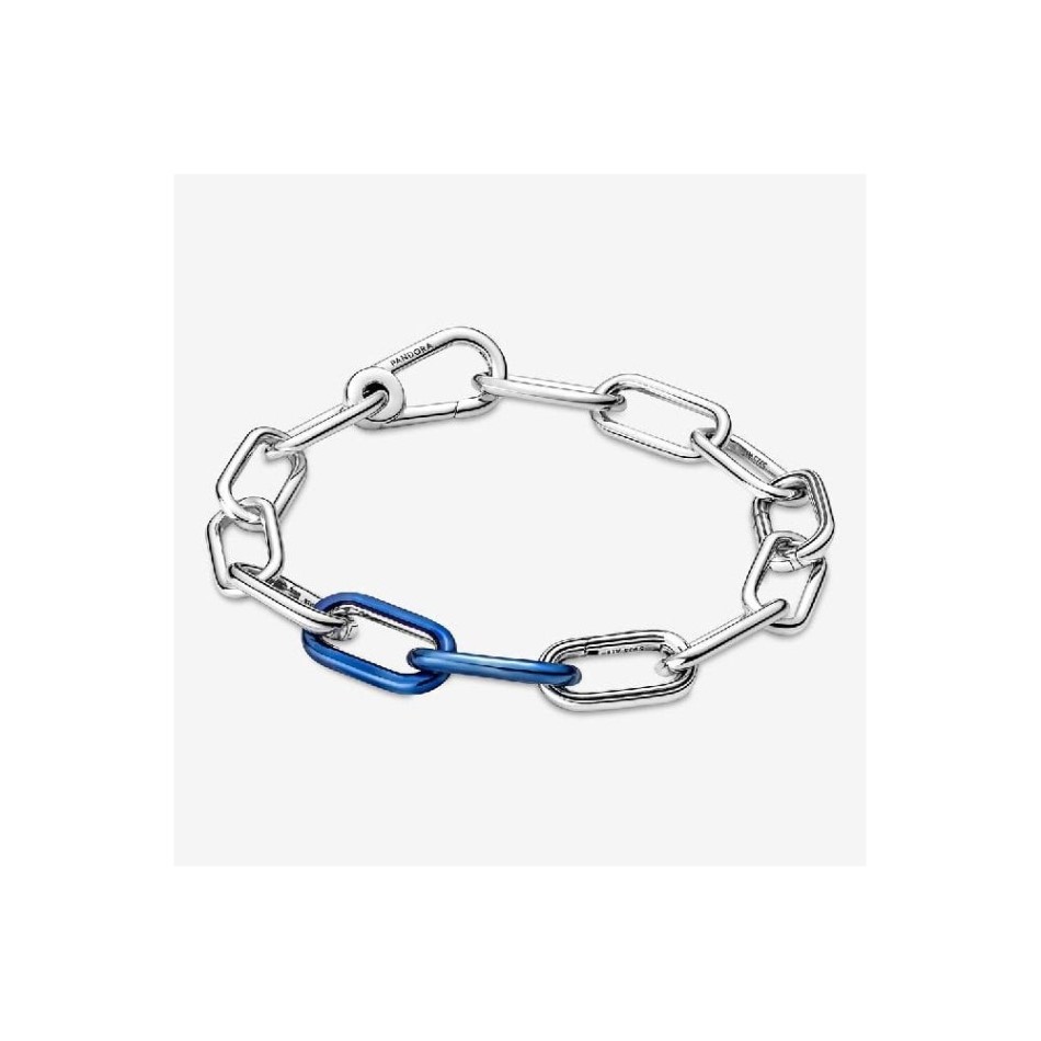 ME Styling Electric Blue Double Chain Link Pandora NZ