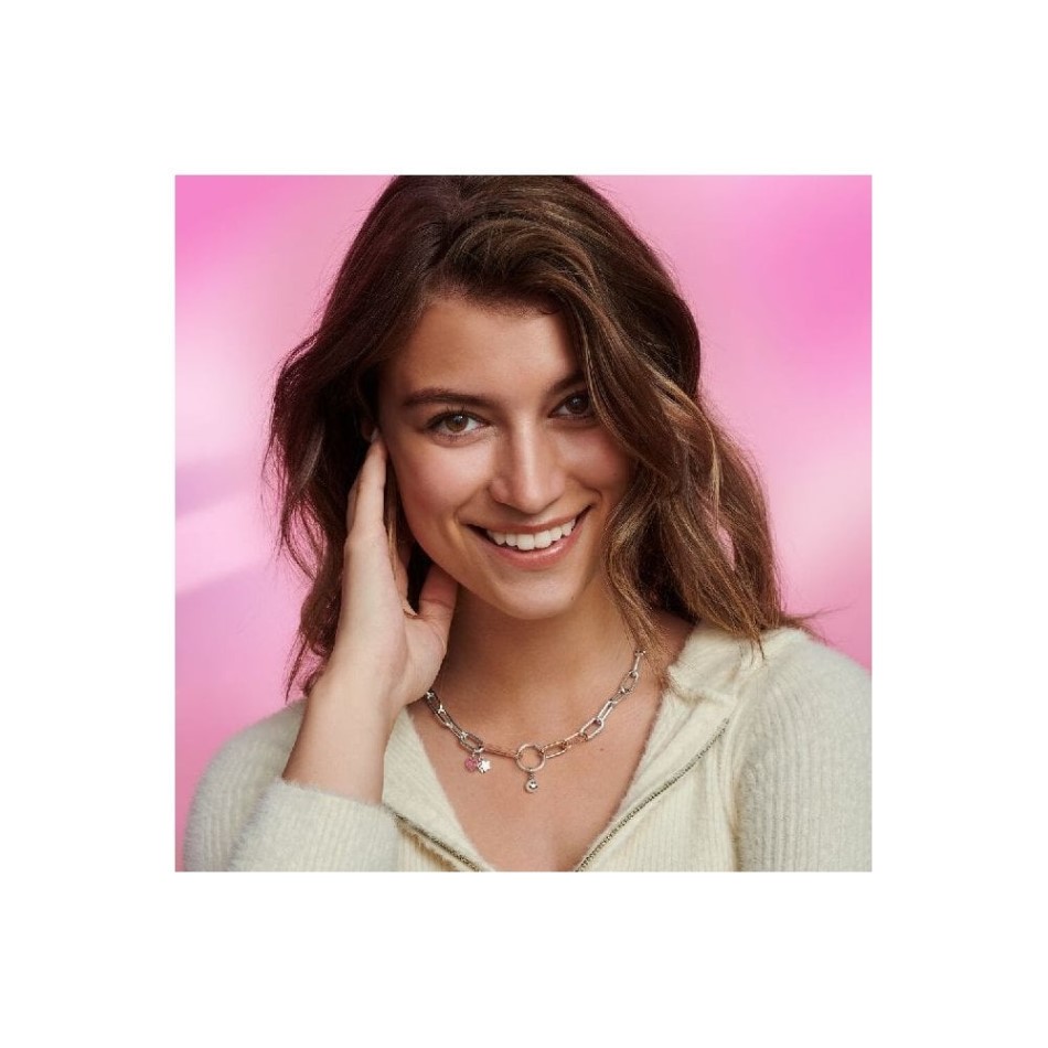ME Styling Rose Gold Love Word Chain Link Pandora NZ