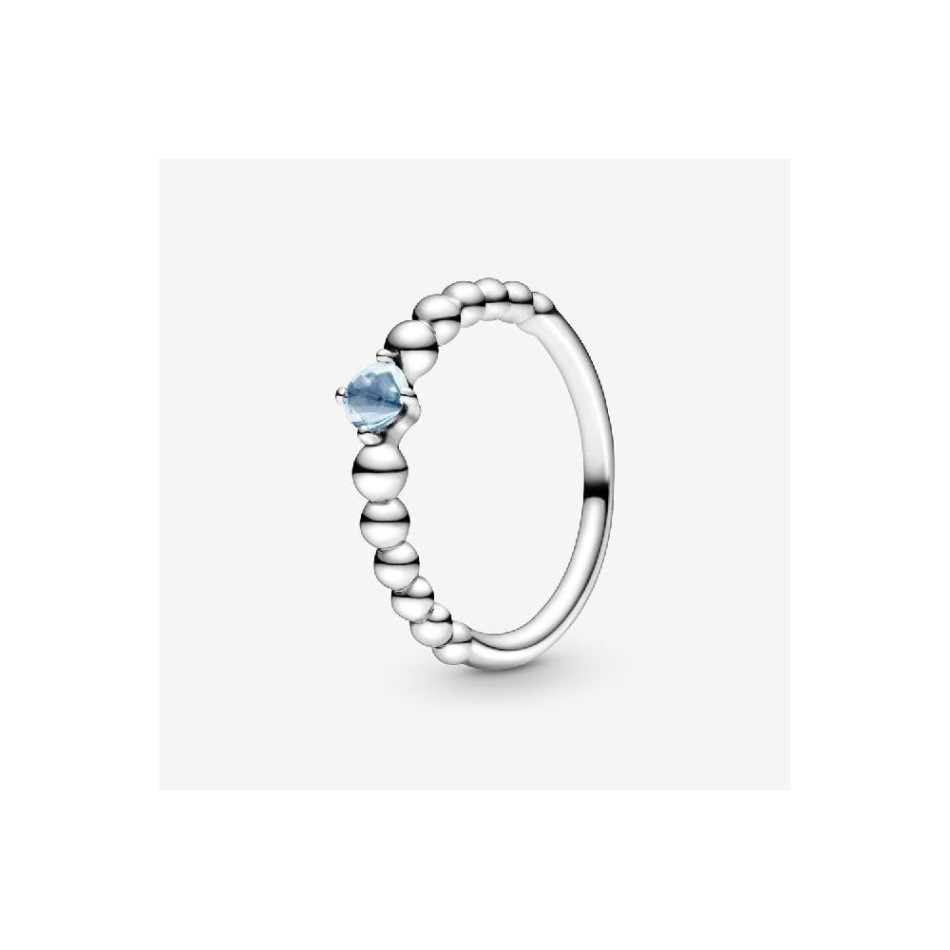 March Pandora NZ Brand Birthstone Beaded Ring