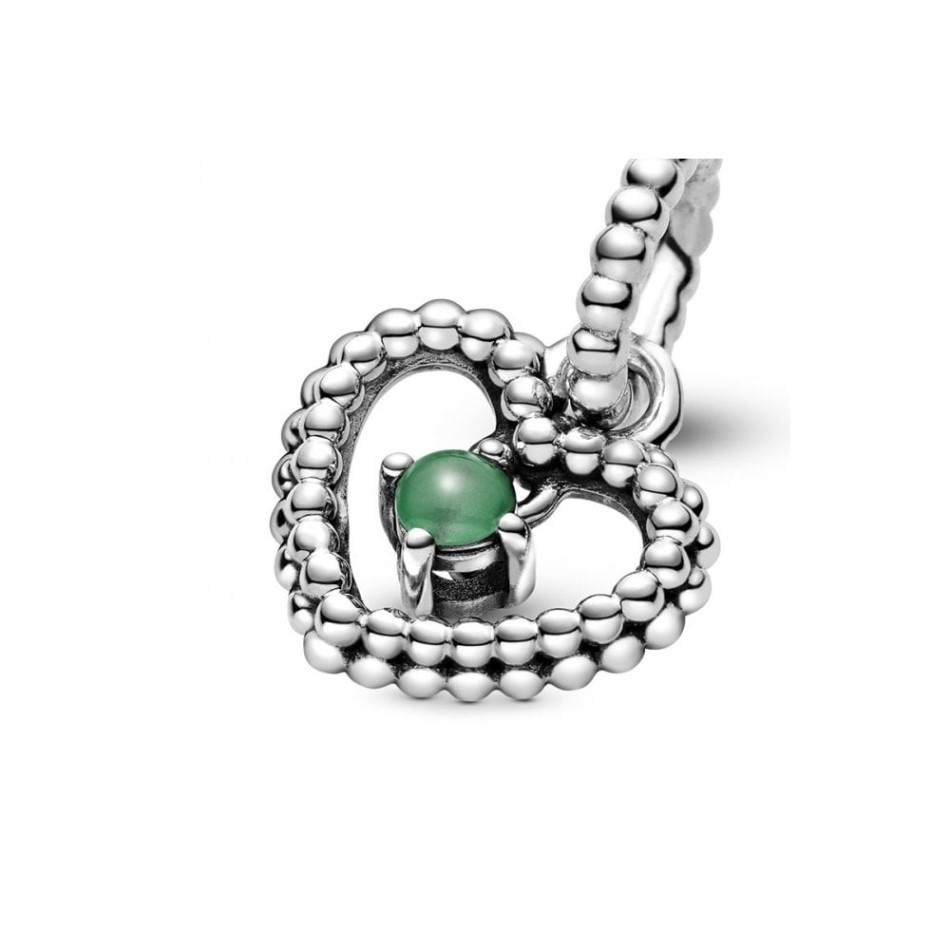 May Birthstone Heart Charms Pandora NZ