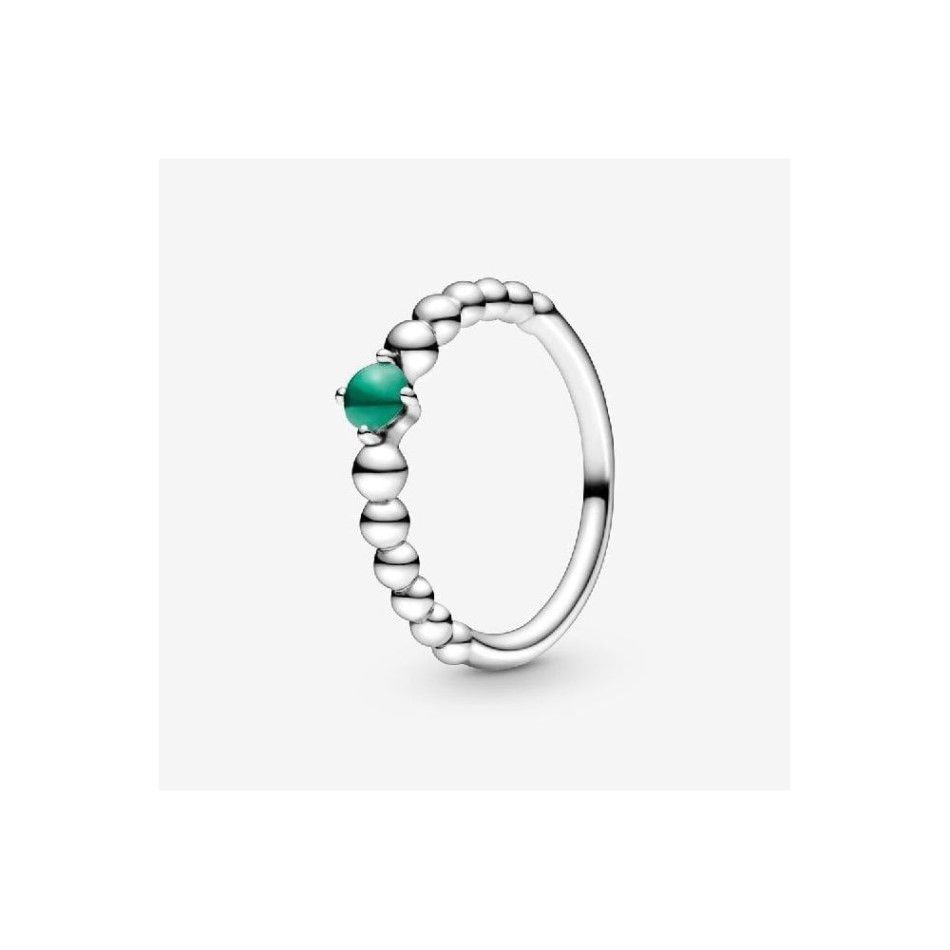 May Birthstone Pandora NZ Beaded Ring