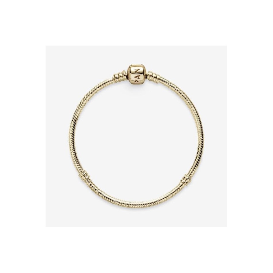Moments 14kt Brand Pandora NZ Gold Snake Chain Bracelet