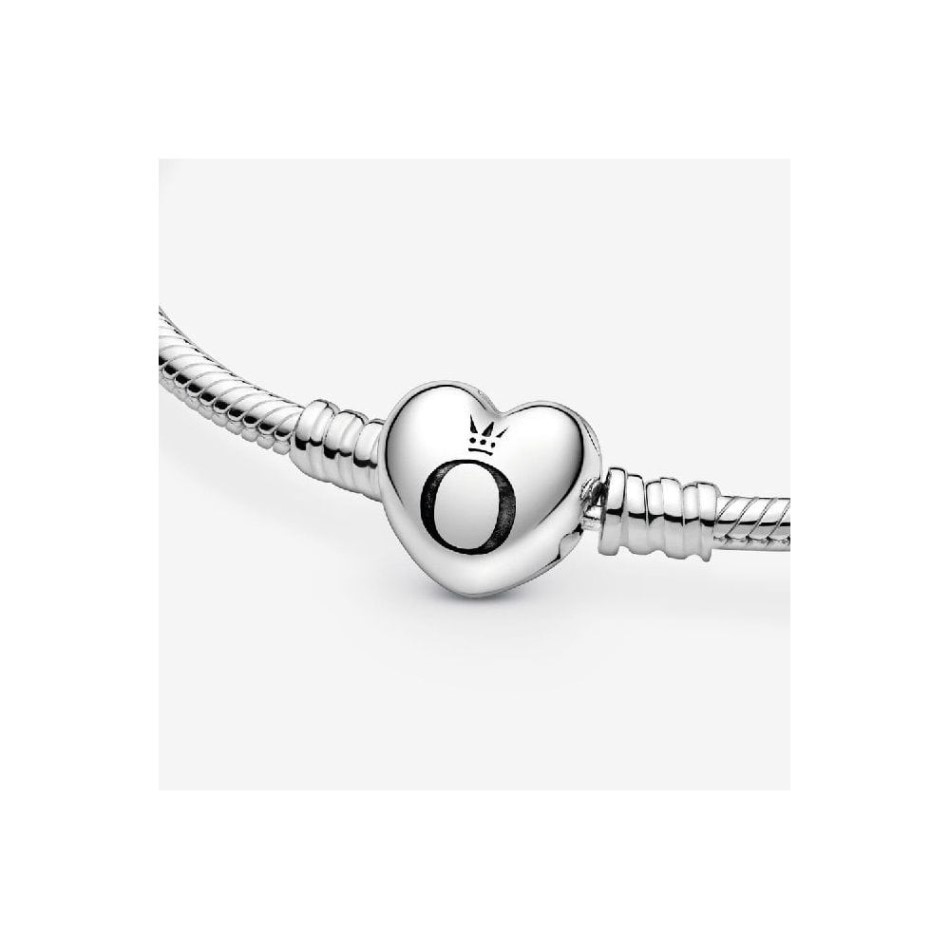 Moments Heart Clasp Snake Chain Bracelet Pandora NZ Brand