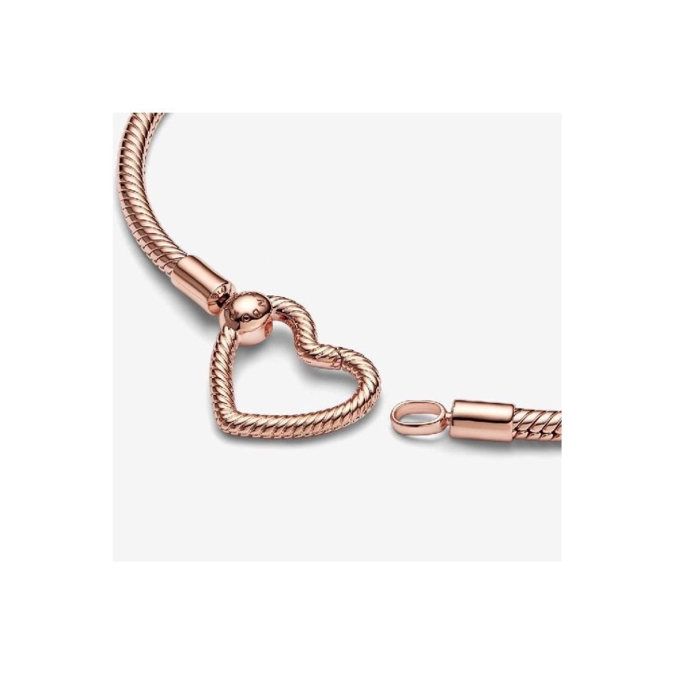 Moments Heart Closure Pandora NZ Snake Chain Bracelet