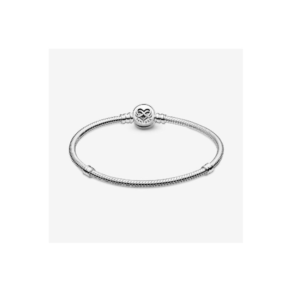 Moments Heart Infinity Clasp Brand Pandora NZ Snake Chain Bracelet