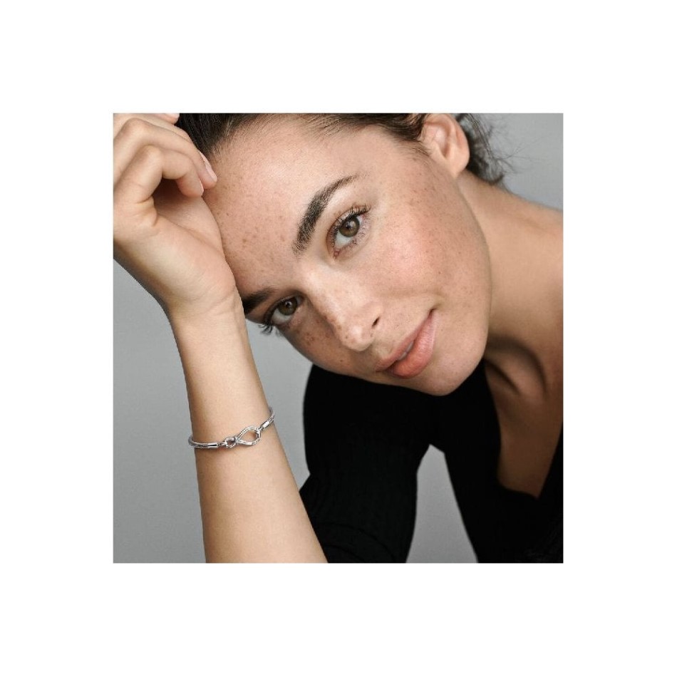 Moments Infinity Knot Snake Chain Bracelet Pandora NZ