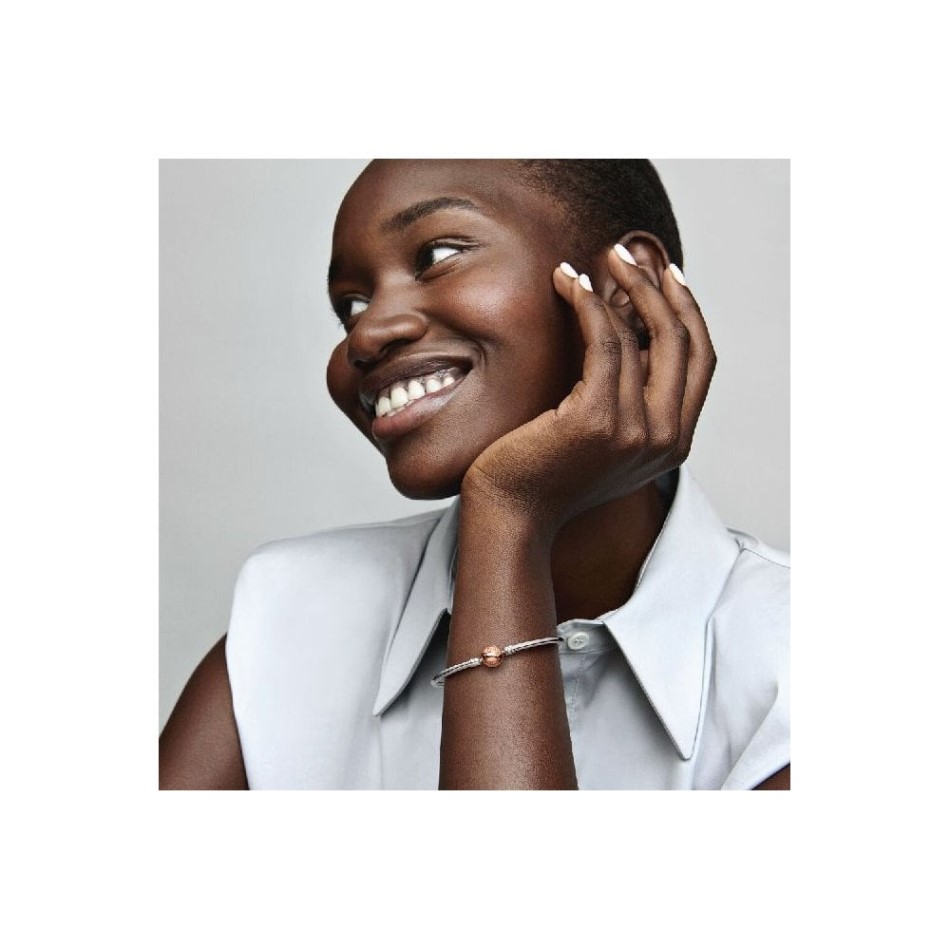 Moments Pandora NZ Brand Bangle with Rose Clasp