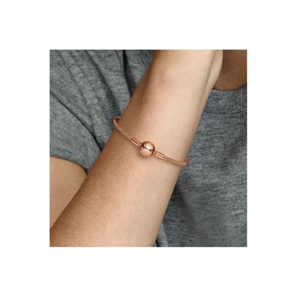 Moments Pandora NZ Rose Mesh Bangle