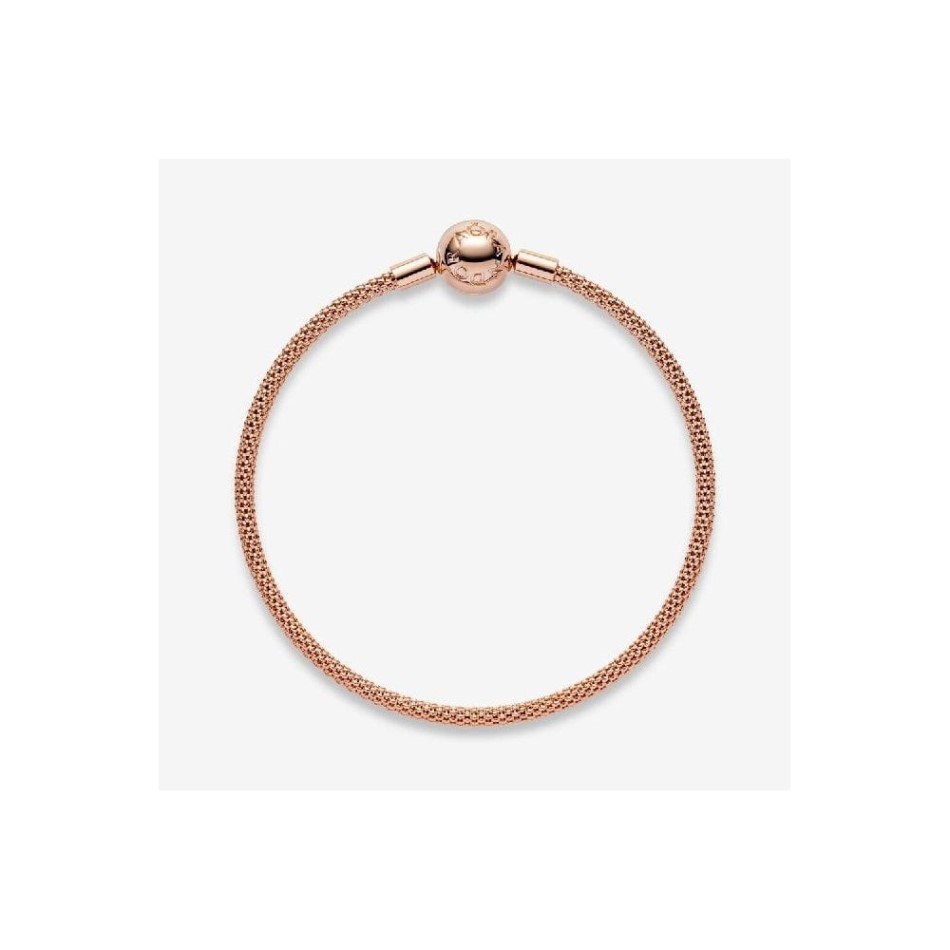 Moments Rose Mesh Bangle Pandora NZ