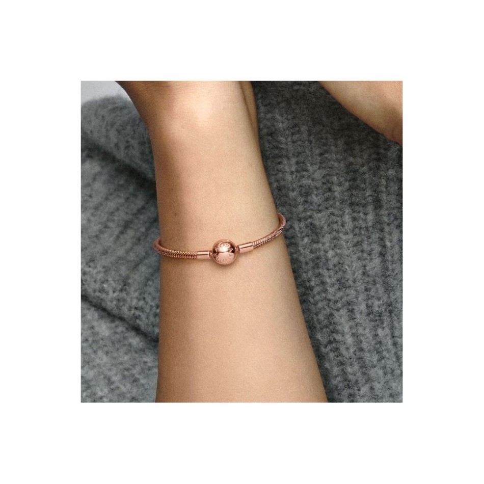 Moments Rose Snake Chain Pandora NZ Bracelet