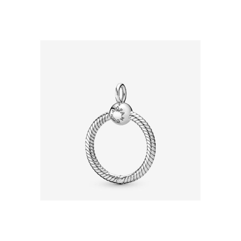 Moments Silver Small O Pendant Pandora NZ