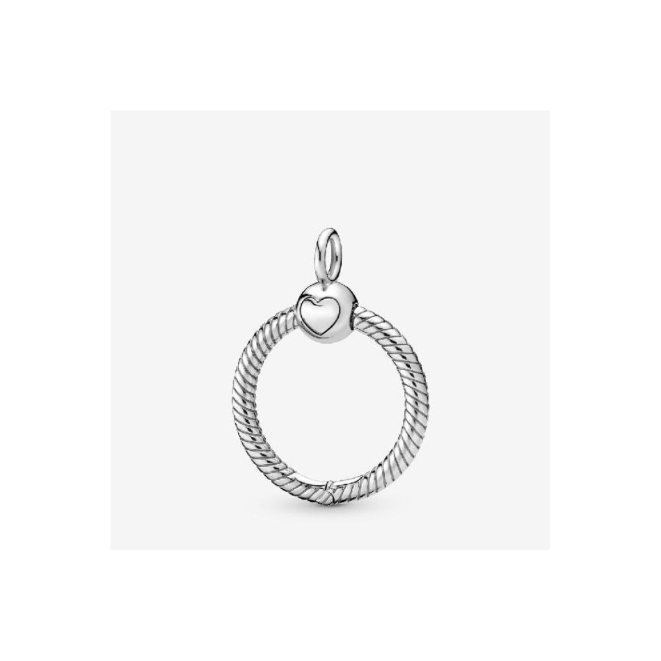 Moments Silver Small O Pendant Pandora NZ