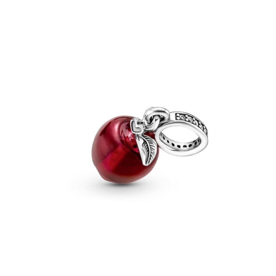 Murano Glass Red Apple Dangle Charms Pandora NZ