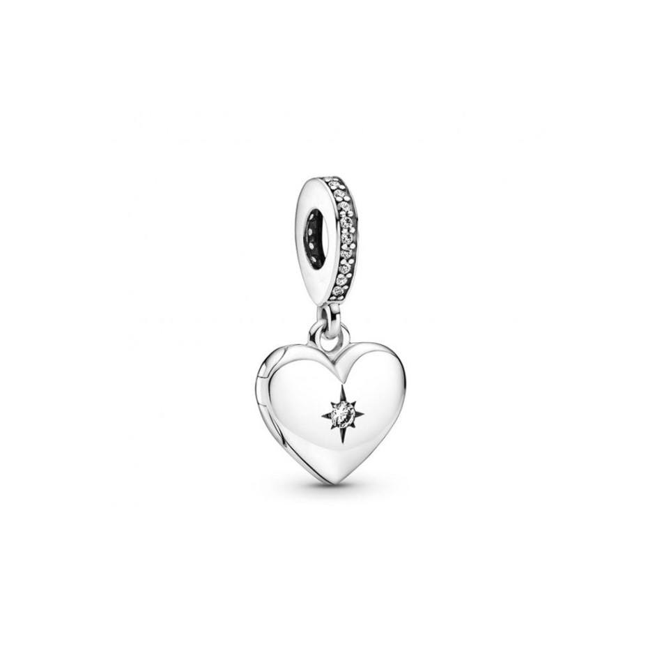 Openable Heart Locket Dangle Charms Pandora NZ