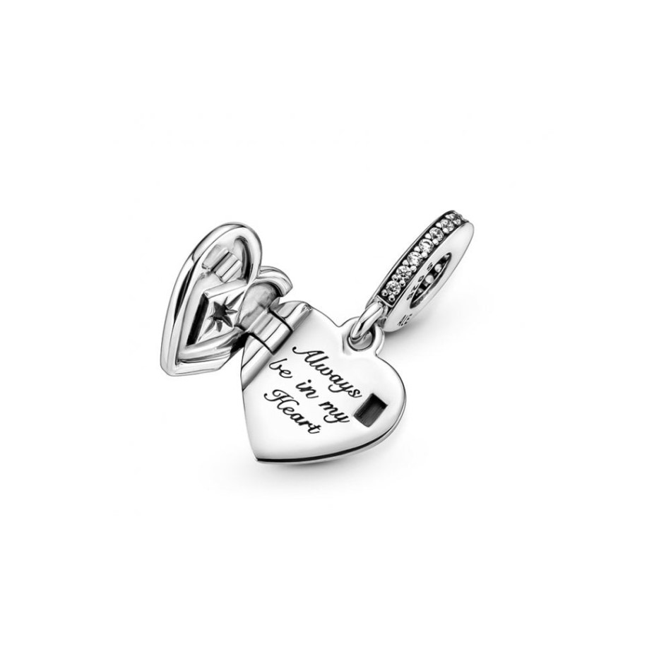 Openable Heart Locket Dangle Charms Pandora NZ