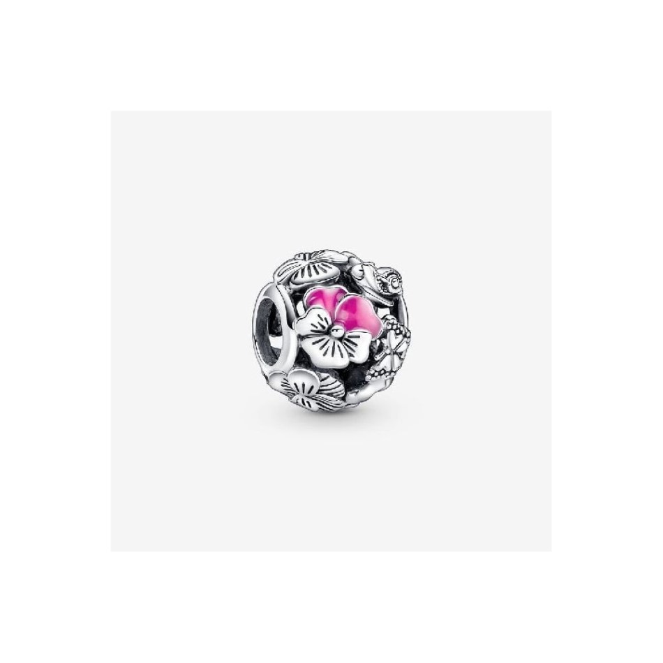 Pansy Flower Friends Charm Pandora NZ