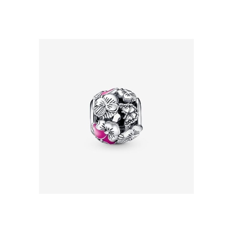 Pansy Flower Friends Charm Pandora NZ