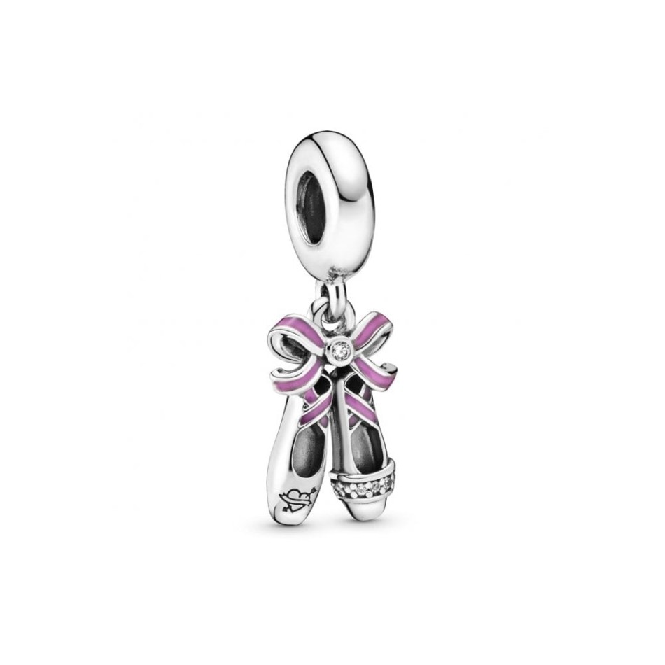 Pink Ballerina Shoes Dangle Charms Pandora NZ