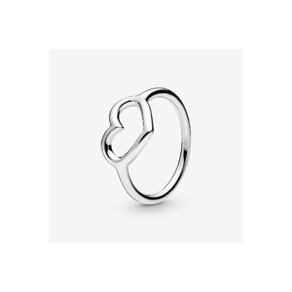 Polished Open Brand Pandora NZ Heart Ring
