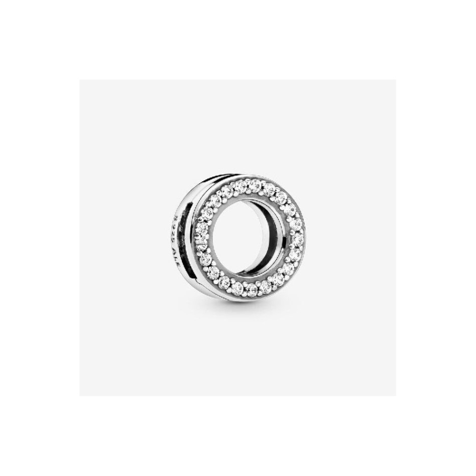 Reflexions Circle of Pave Clip Charms Pandora NZ