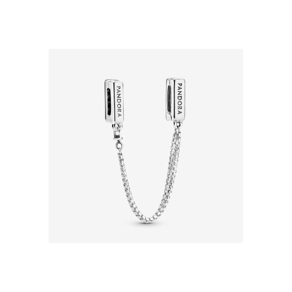 Reflexions Safety Chain Clip Charm Brand Pandora NZ
