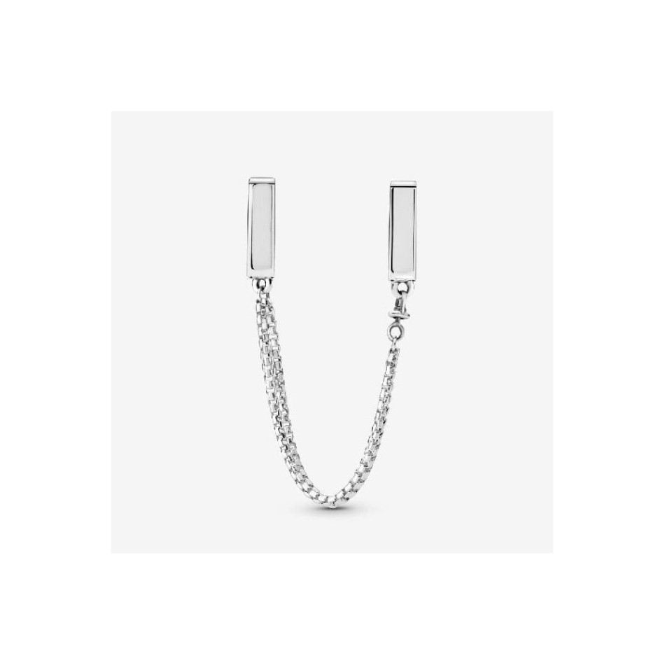 Reflexions Safety Chain Clip Charm Brand Pandora NZ