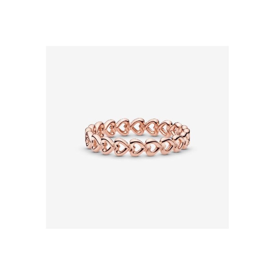 Rose Band Pandora NZ of Hearts Ring