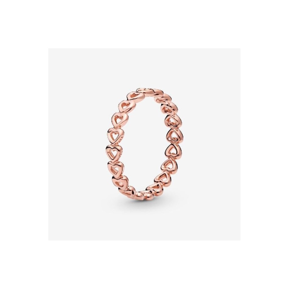 Rose Band of Pandora NZ Hearts Ring