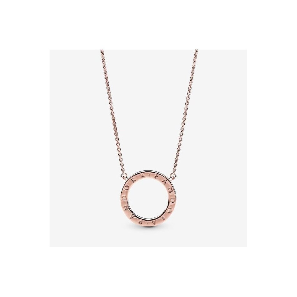 Rose Circle of Sparkle Necklace Pandora NZ