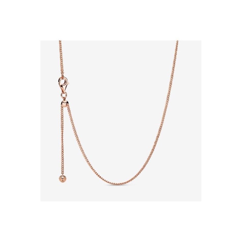 Rose Curb Chain Necklace Pandora NZ