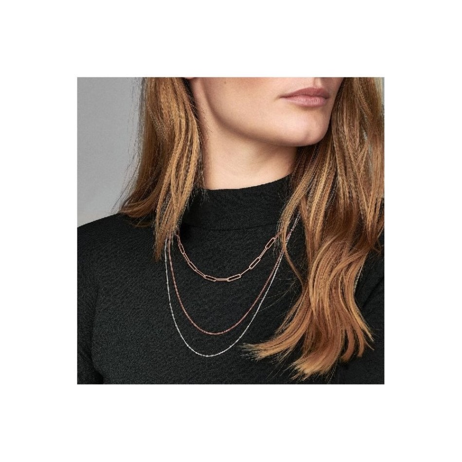 Rose Curb Chain Necklace Pandora NZ