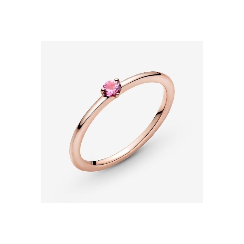 Rose Pink Solitaire Ring Pandora NZ