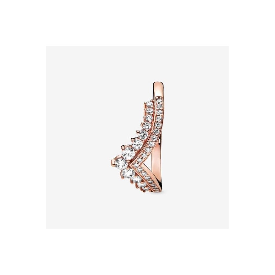 Rose Princess Pandora NZ Wishbone Ring