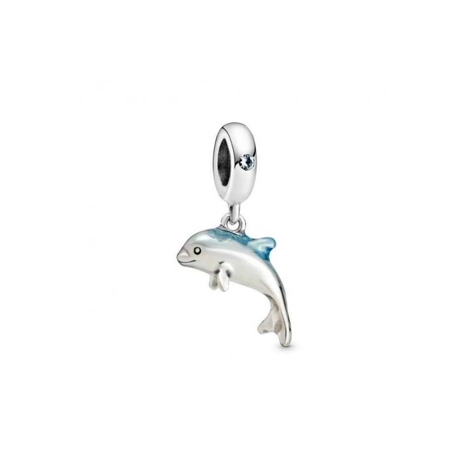 Shimmering Dolphin Dangle Charms Pandora NZ