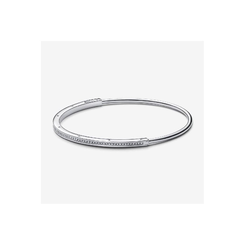 Signature I-D Pave Bangle Pandora NZ