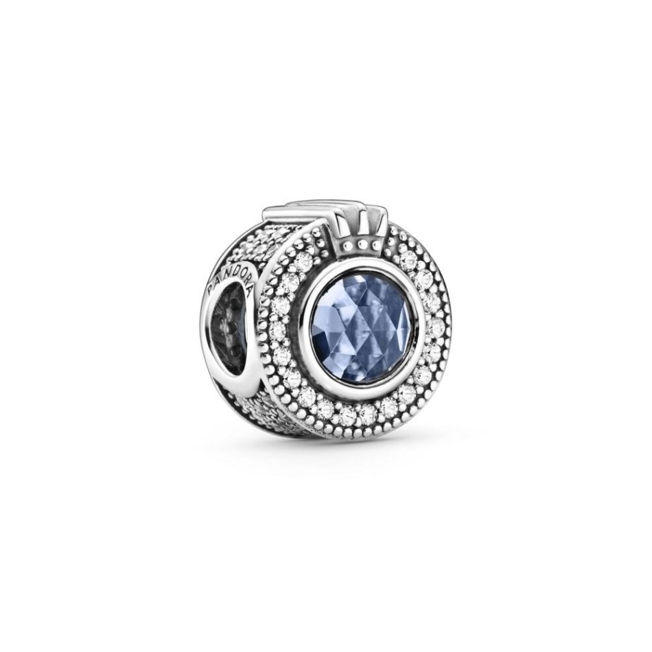Signature Sparkling Blue Crown O Charms Pandora NZ