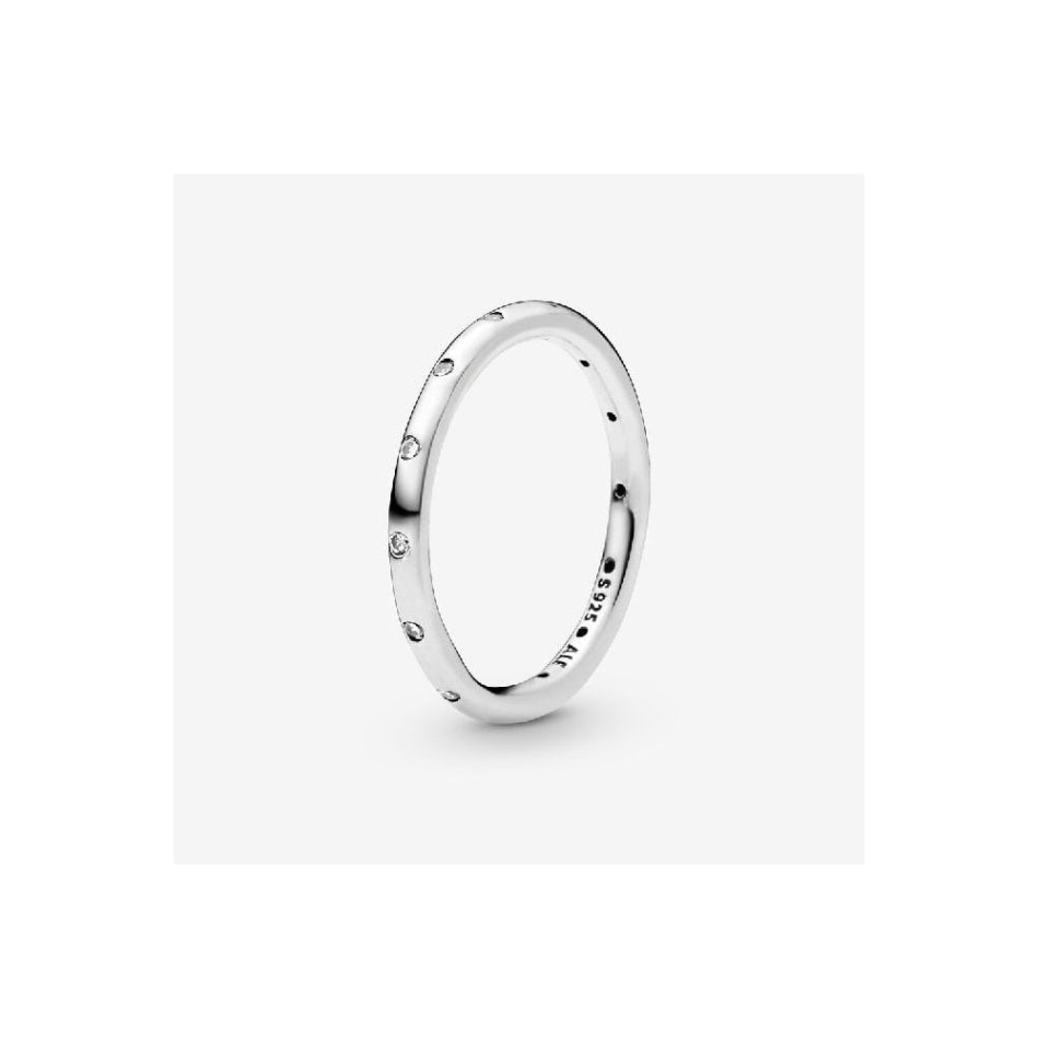 Simple Pandora NZ Brand Sparkling Band Ring