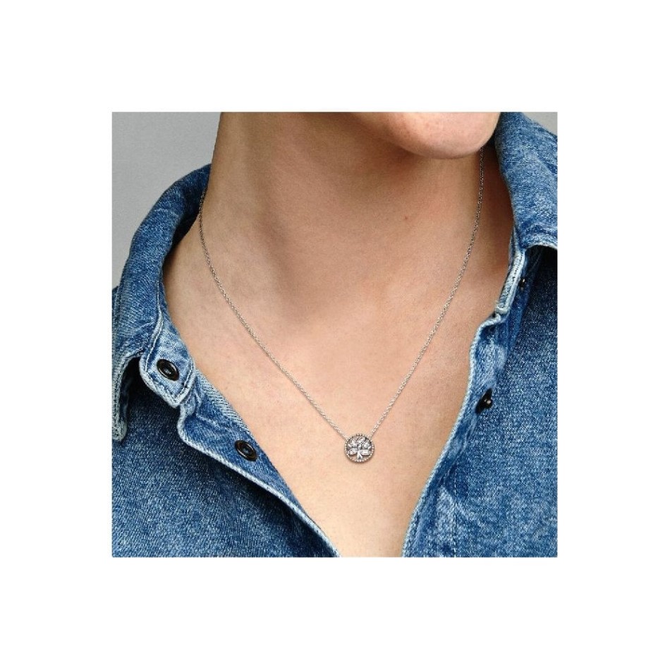 Sparkling Family Tree Necklace Pandora NZ