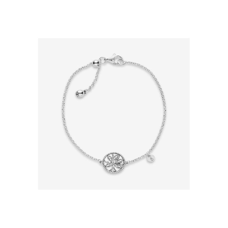 Sparkling Family Tree Slider Bracelet Pandora NZ