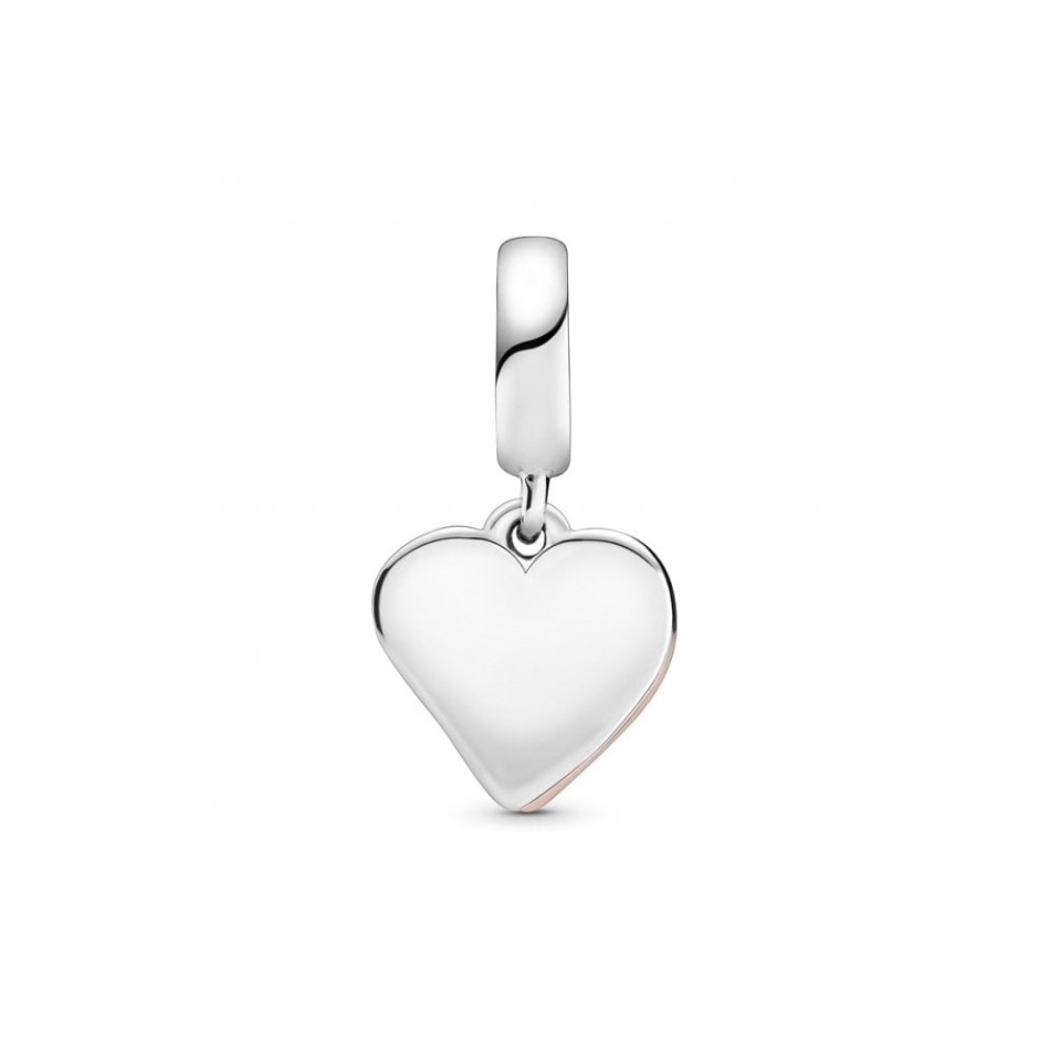 Sparkling Freehand Heart Dangle Charms Pandora NZ