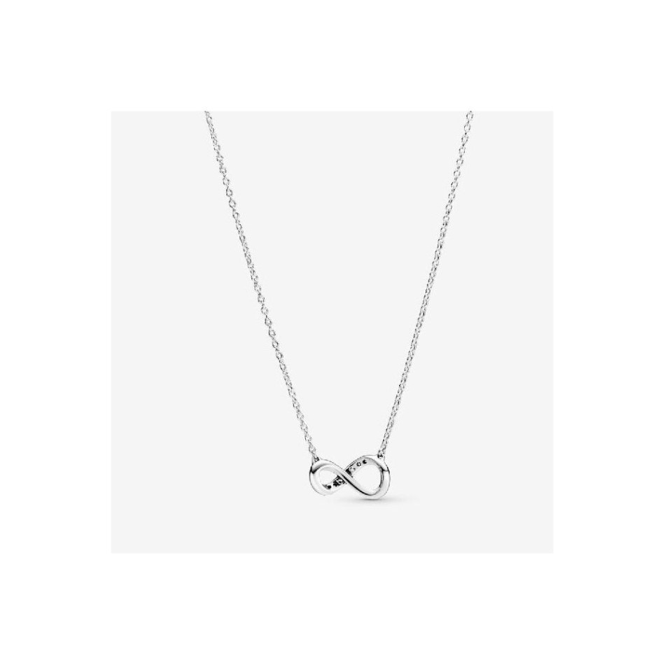 Sparkling Infinity Collier Necklace Pandora NZ