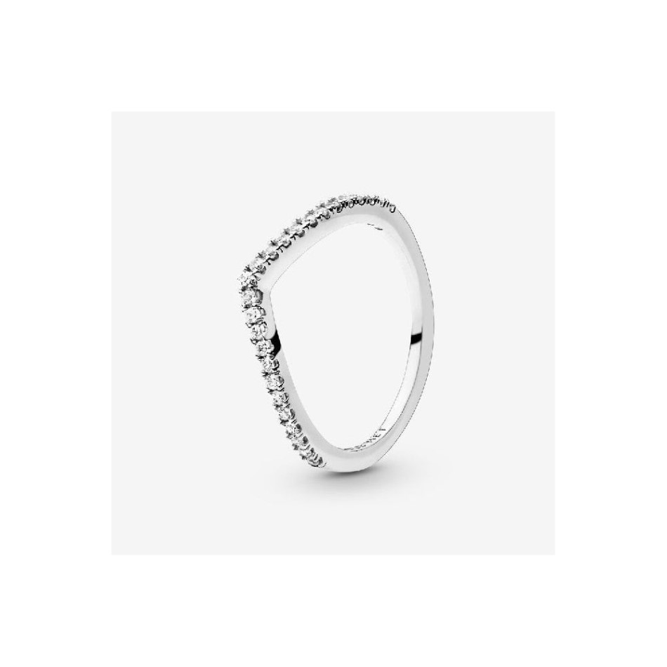Sparkling Pandora NZ Wishbone Ring