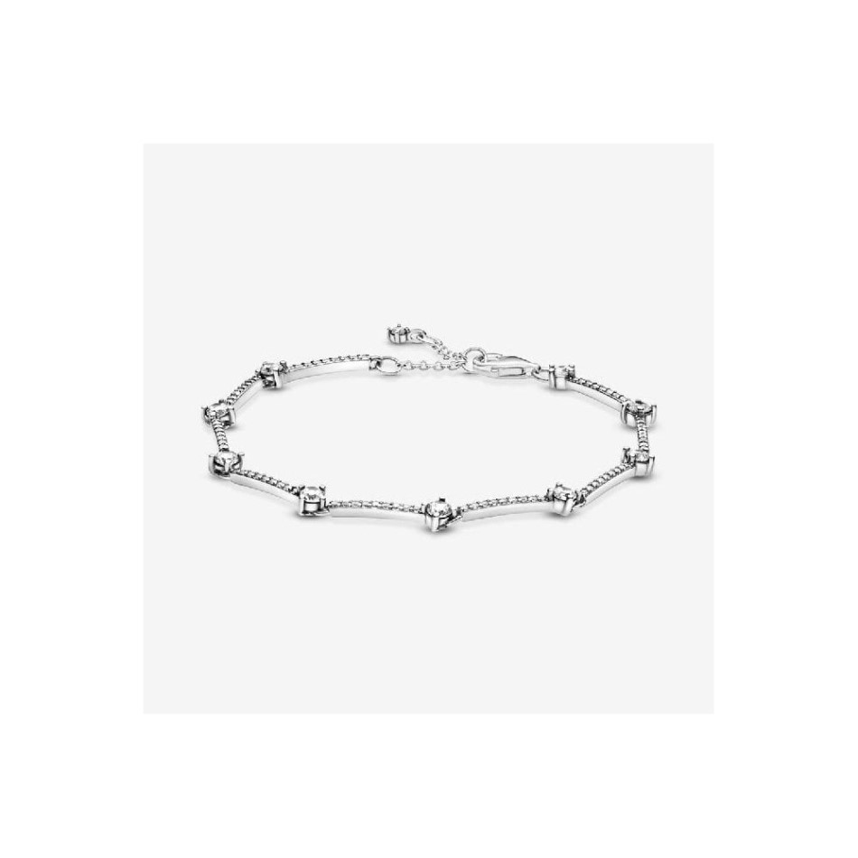 Sparkling Pave Bars Bracelet Pandora NZ